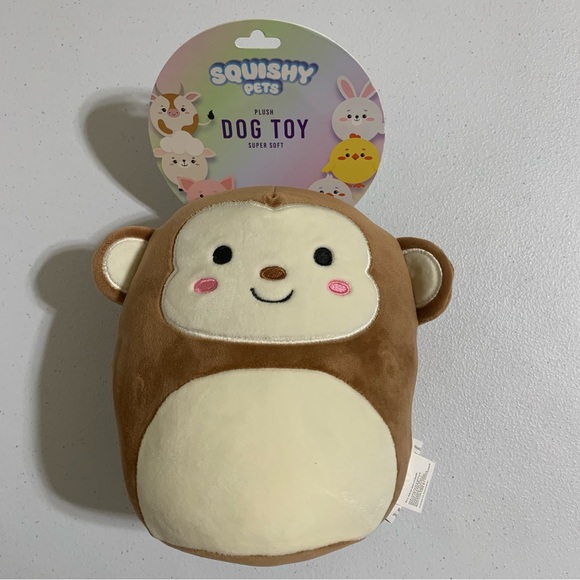 Squishy Pets Plush Monkey Dog Toy-NWT - Picture 5 of 5